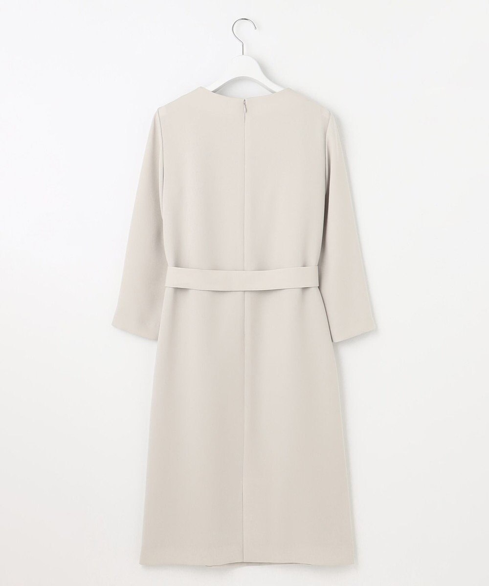 J.PRESS LADIES S 【WEB限定カラーあり・洗える】セラテリーダブルクロス ワンピース 