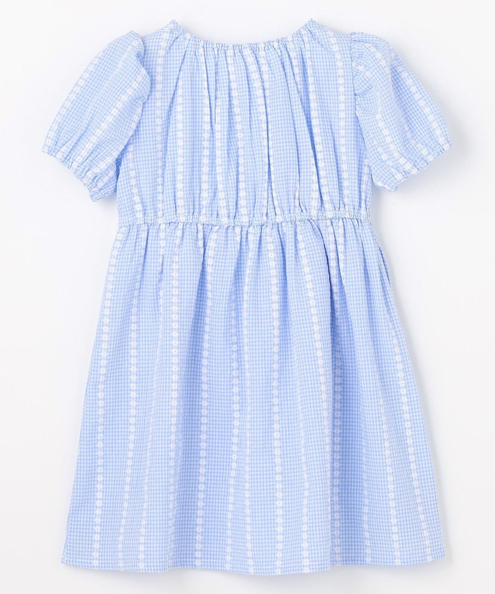 ANY KIDS 【洗濯機可能】サッカー ストライプワンピース 