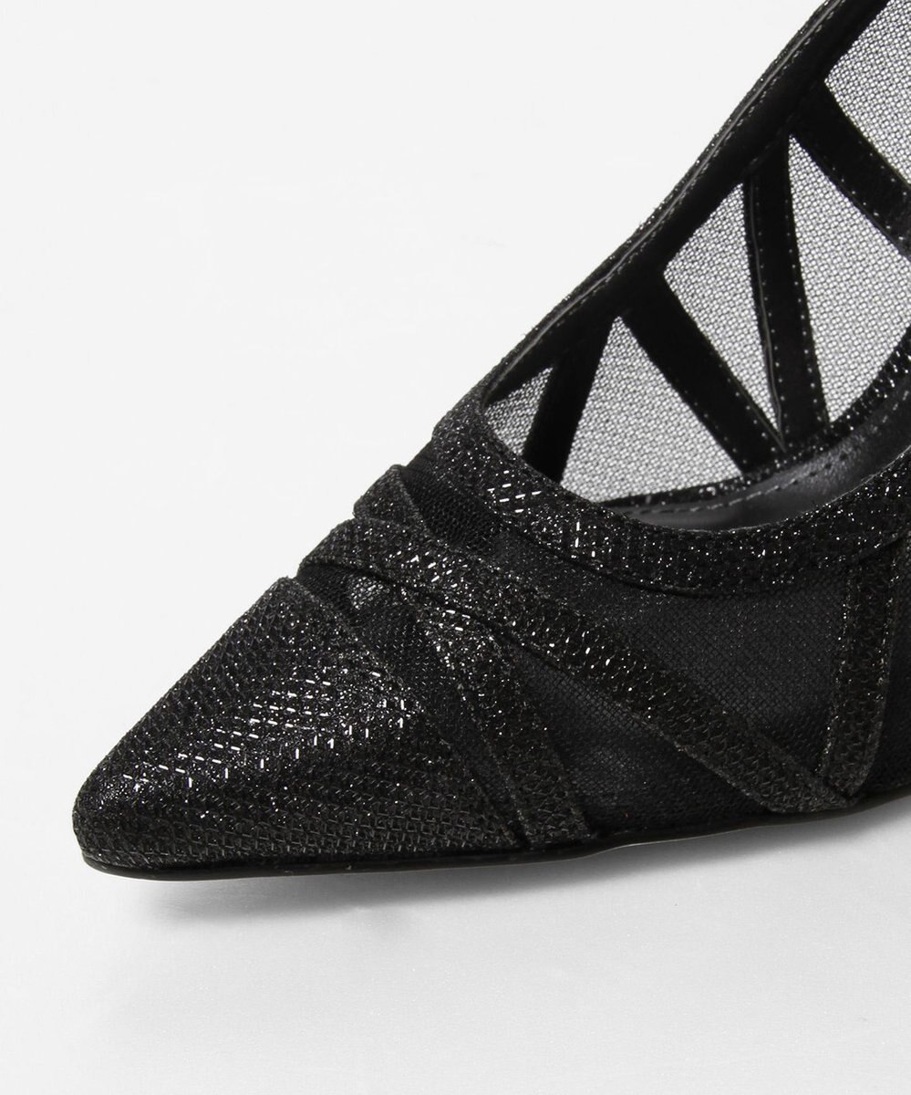 GRACE CONTINENTAL ラインパターンパンプス 