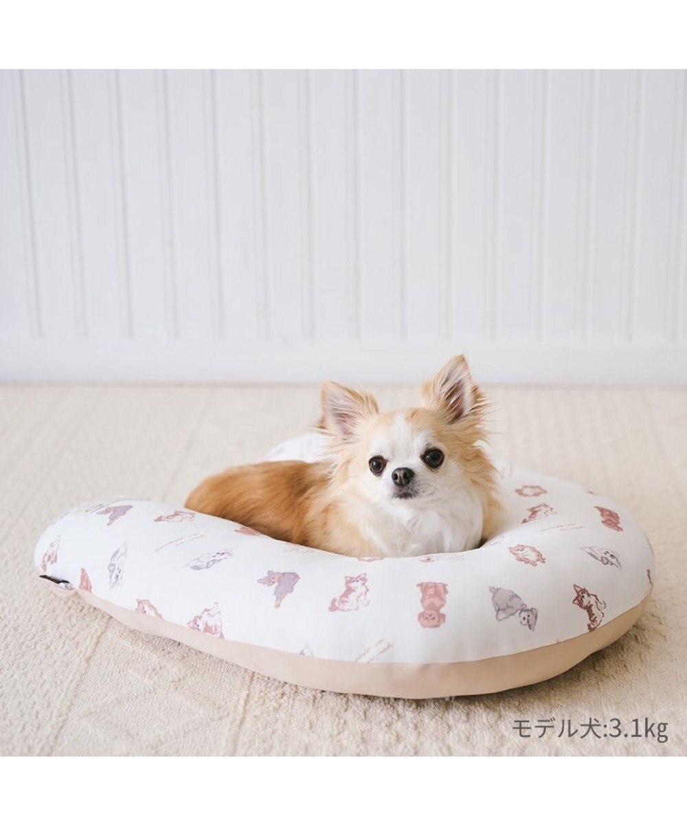 PET PARADISE ペットパラダイス makokoro あごのせクッション 《わんちゃん柄》 