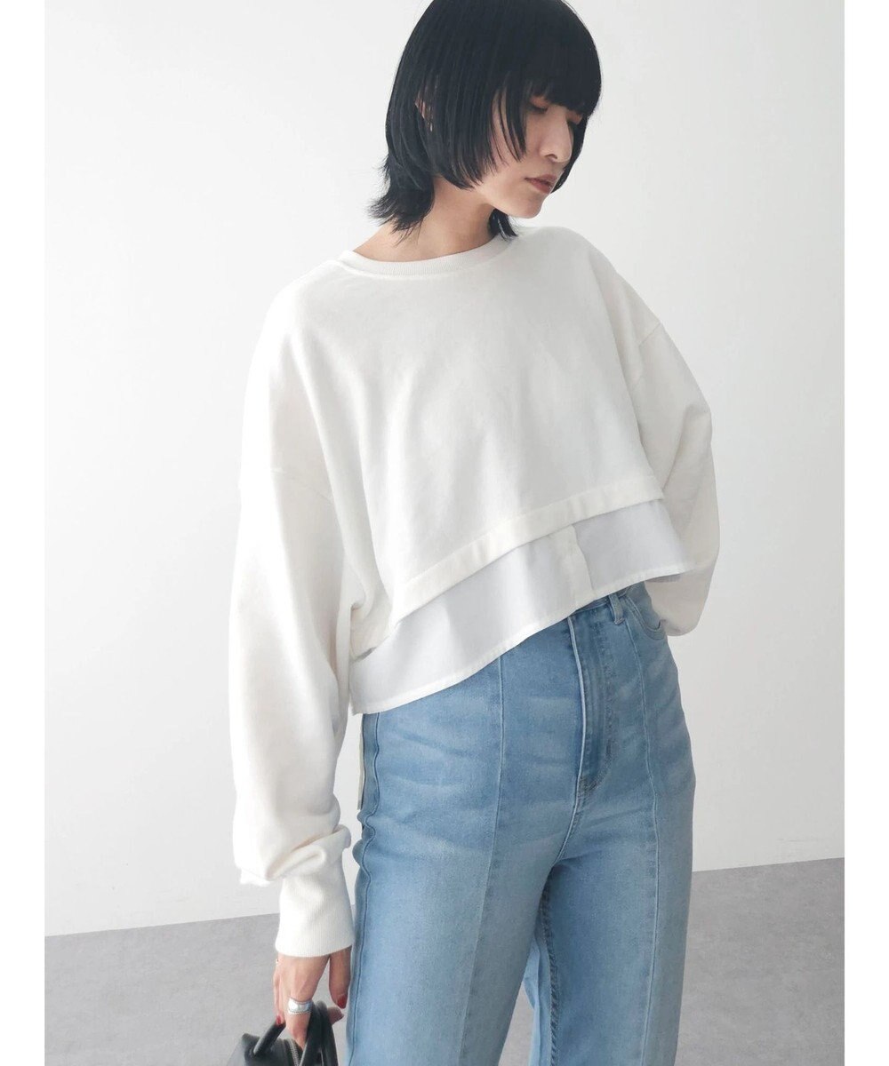 Green Parks ・ＥＬＥＮＣＡＲＥ　ＤＵＥレイヤードウラケプルオーバー 