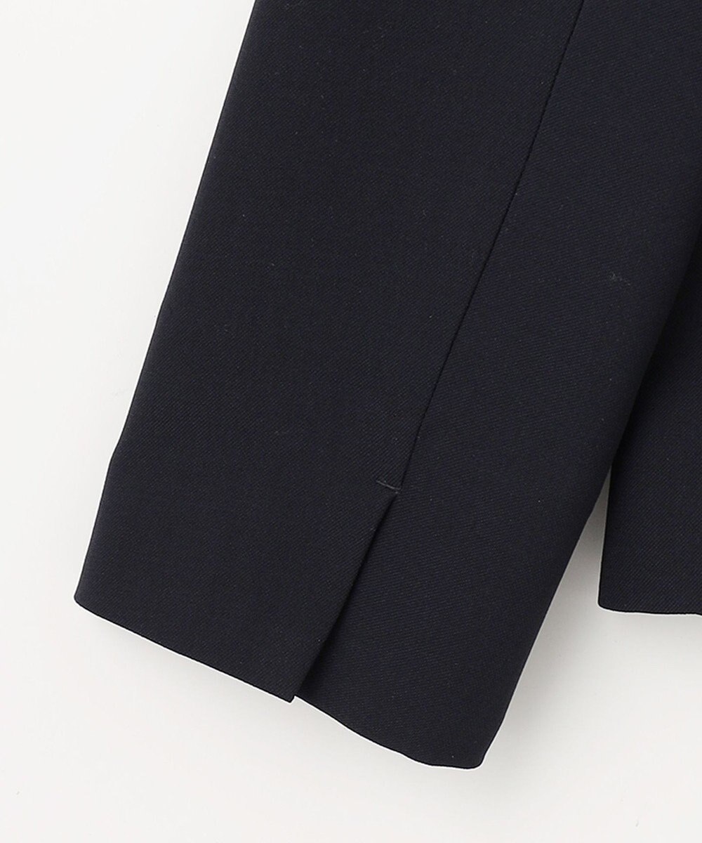 23区 S 【セットアップ対応/洗える】ドライツイル ノーカラー ジャケット 