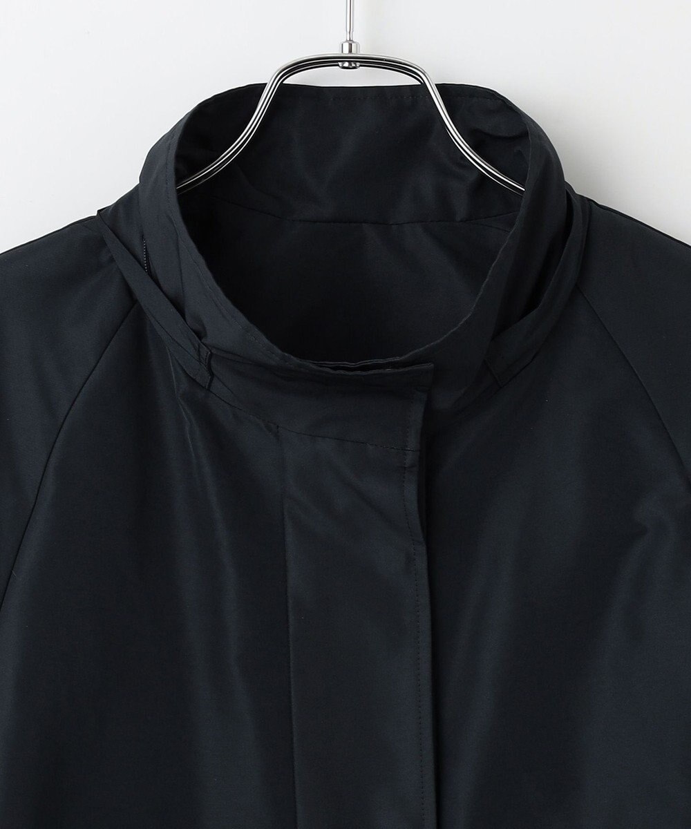 #Newans 【セレモニーにも】ラウンドフリルタフタブルゾン 