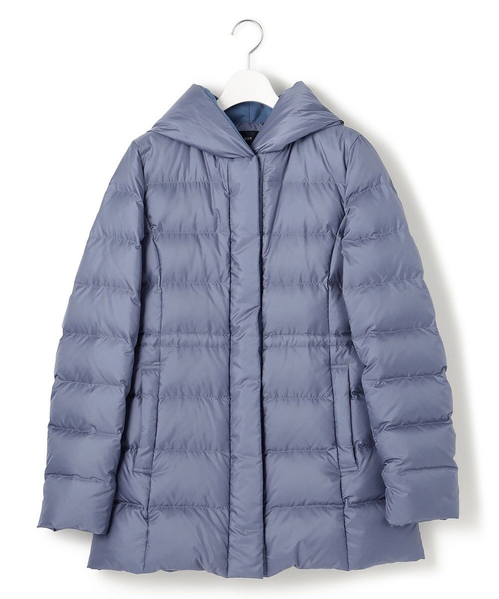 23区 【洗える】シレータフタ ショート ダウンコート 