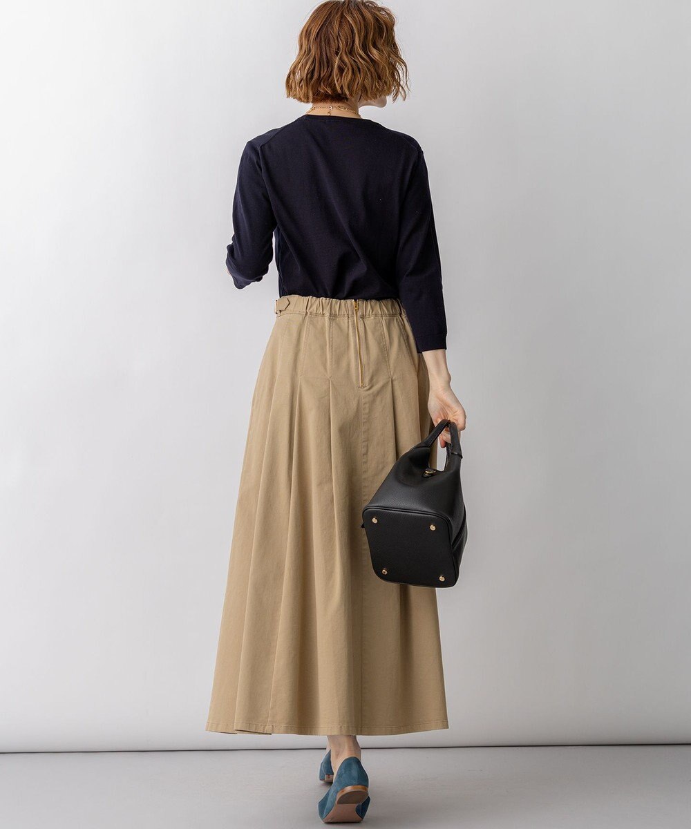 23区 L 【先行予約】プレミアムビオコットン クルーネック ニット 