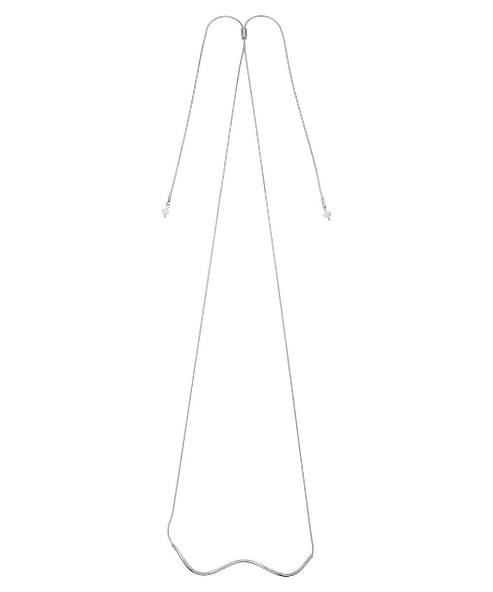 Green Parks ｅｖｅｒｙ　ｗａｌｋ．　淡水パールスライドネックレス 