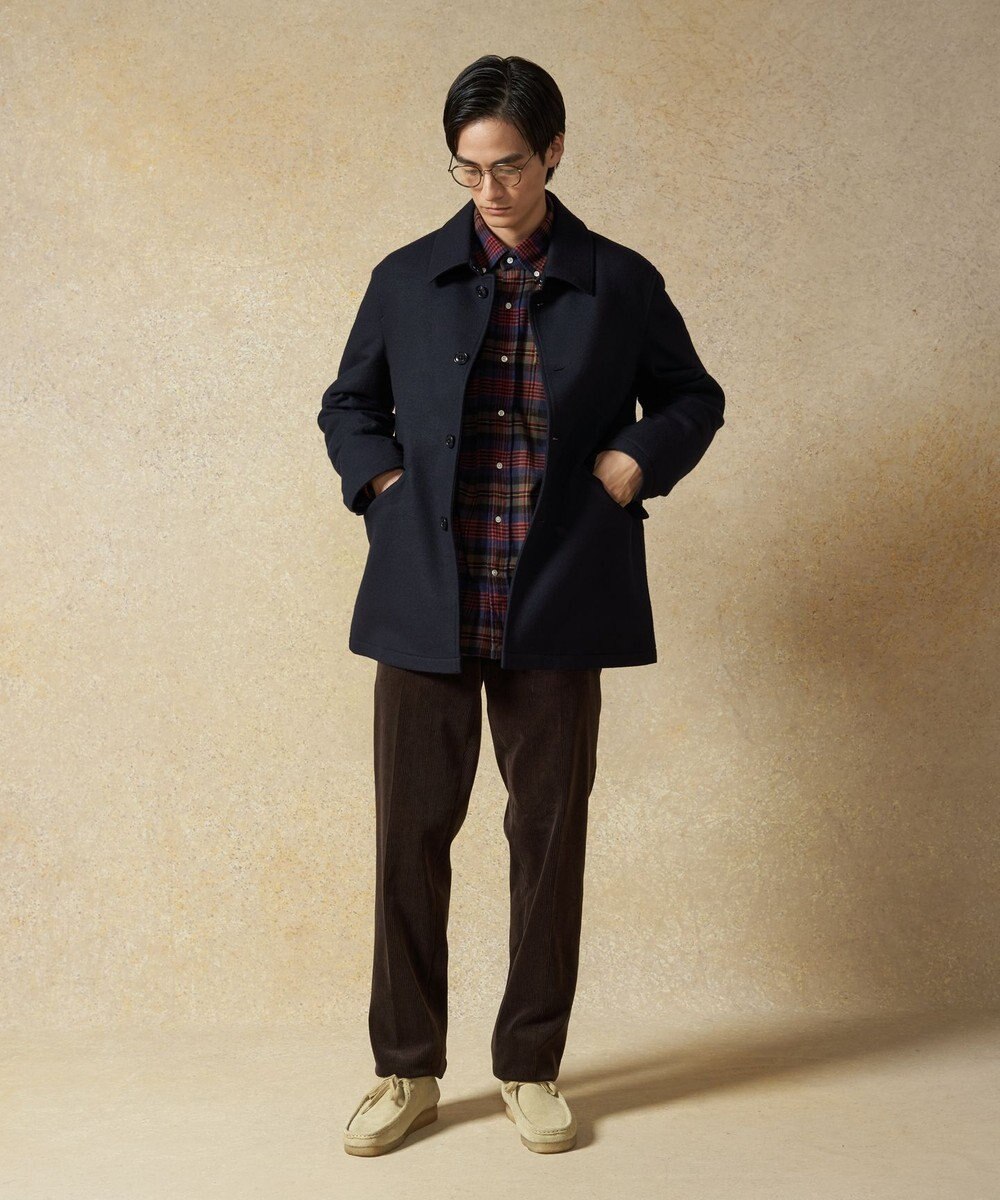 J.PRESS MEN ショートカーコートブルゾン 