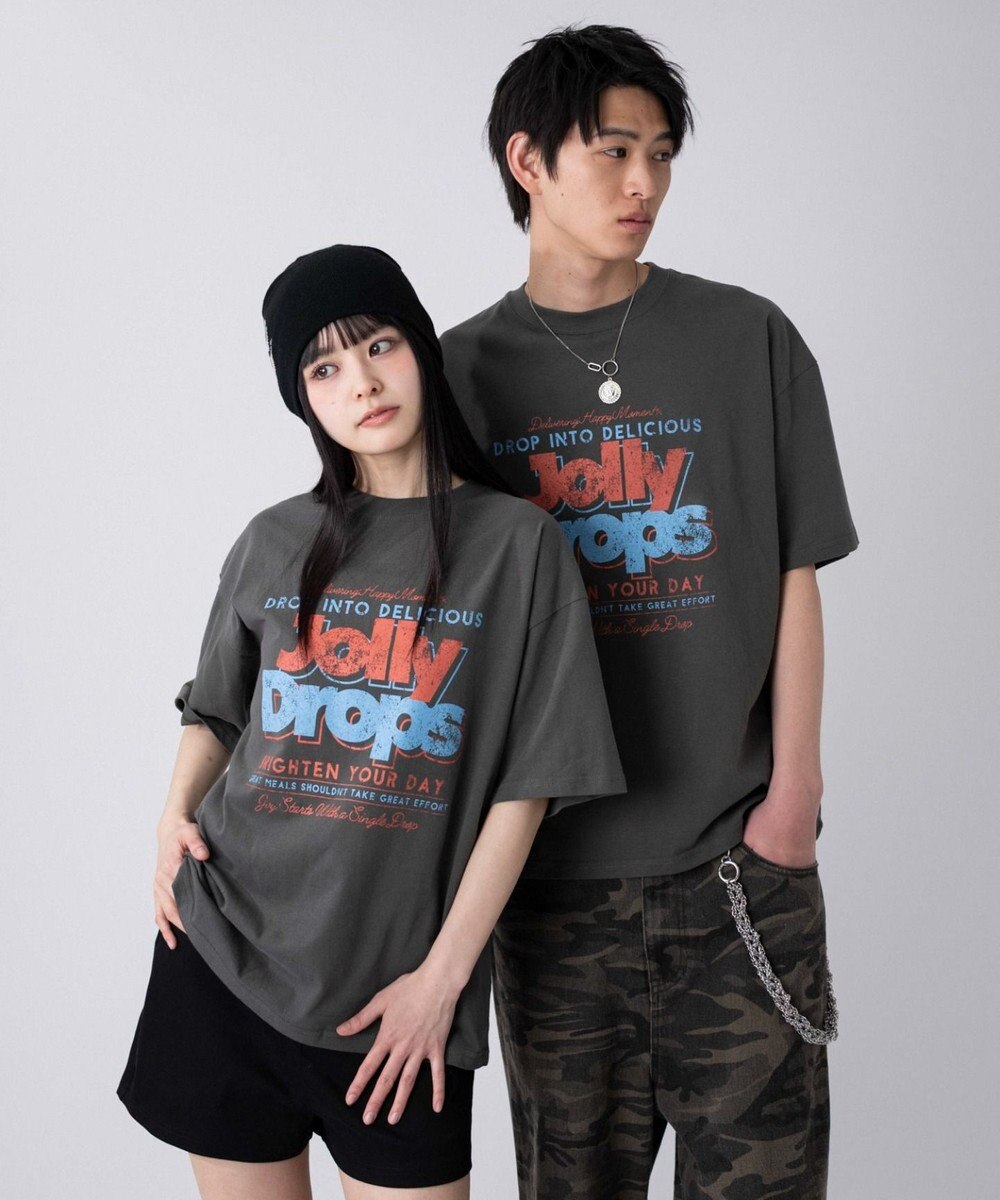 WEGO 【ユニセックス着用ITEM/SMLサイズ展開】アソートグラフィックBIG　T2（SS） 
