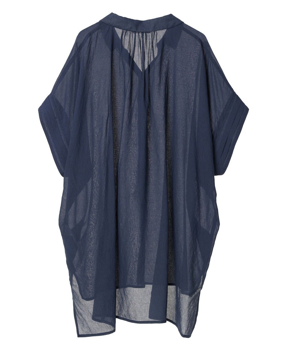 CRAFT STANDARD BOUTIQUE ヴィンテージボイルミルフィーユ襟付きシャツチュニック 