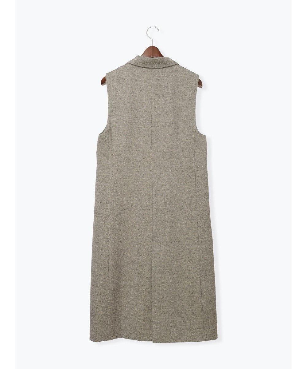 Te chichi 【泉 里香さん着用・Oggi.jp10/23掲載】ツイードロングジレ（セットアップ可） 