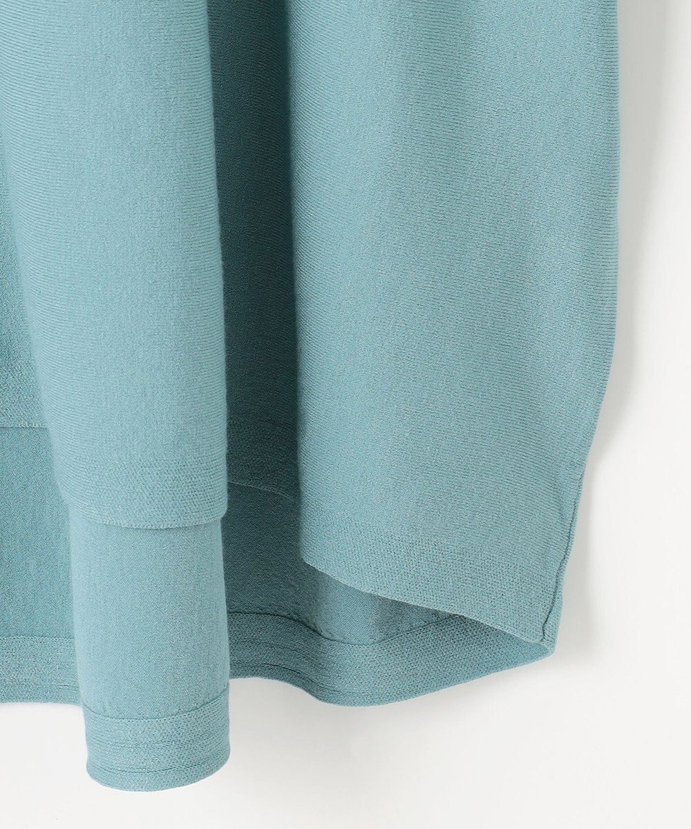 自由区 L 【WEB限定カラーあり】レーヨンストレッチ ニットT 