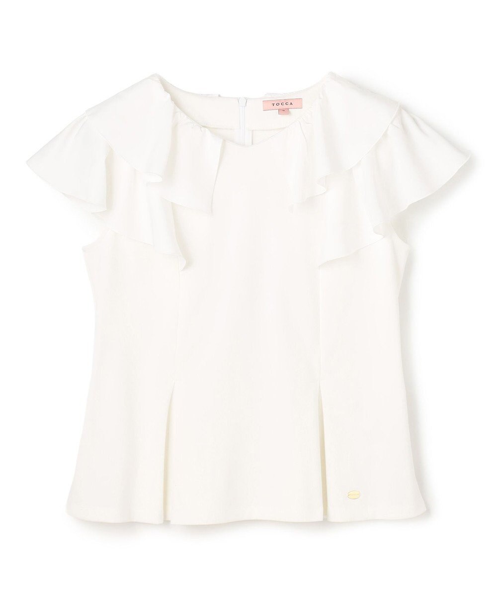 TOCCA WAVED CREAM カットソー 