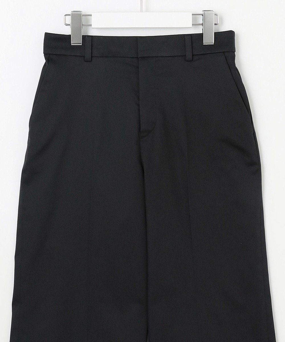 自由区 【接触冷感・吸湿・速乾・XXSサイズあり】COOL MAXクロップド丈 ワイドパンツ 