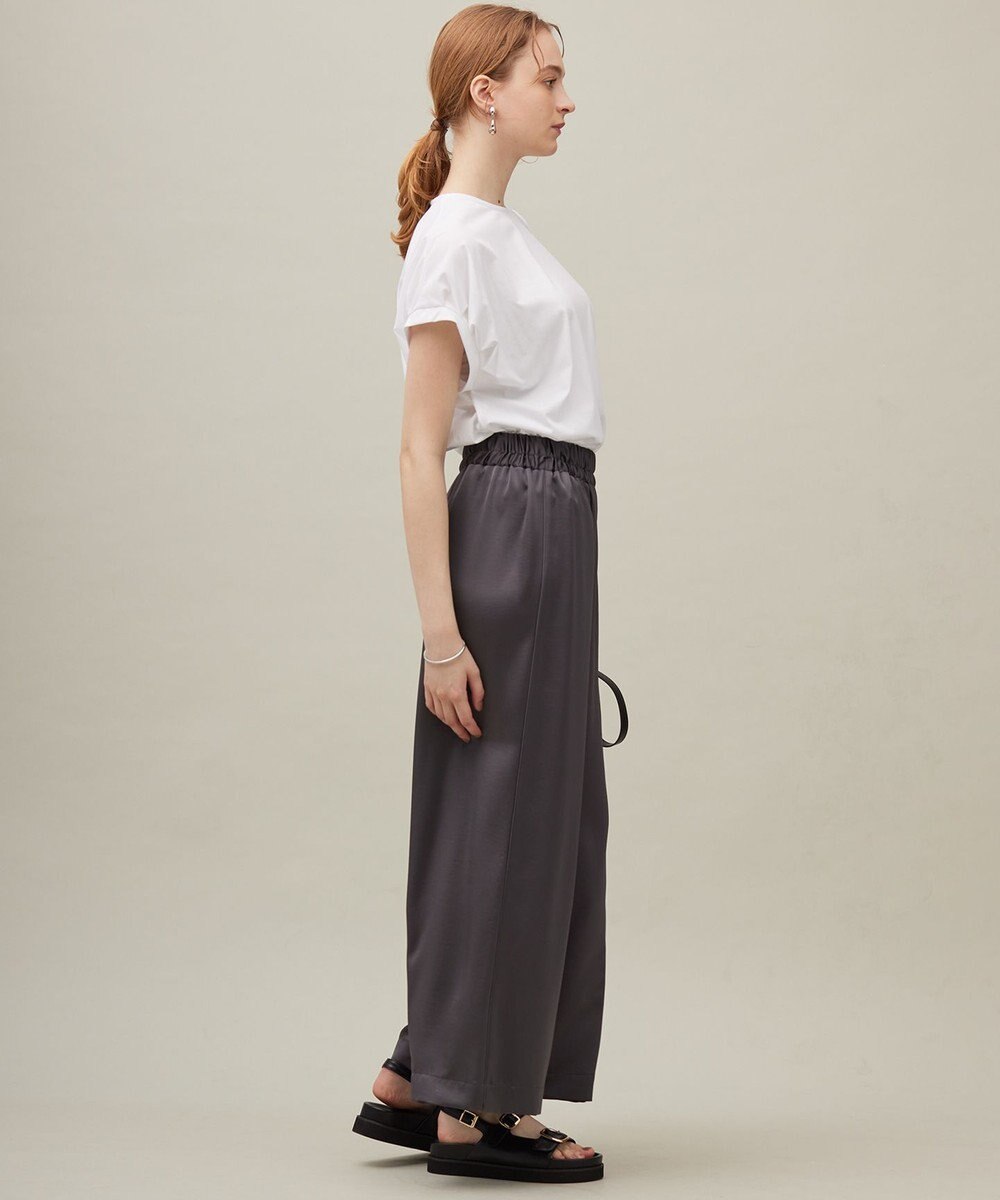 23区 【SACRA】トリアセサテン パンツ 