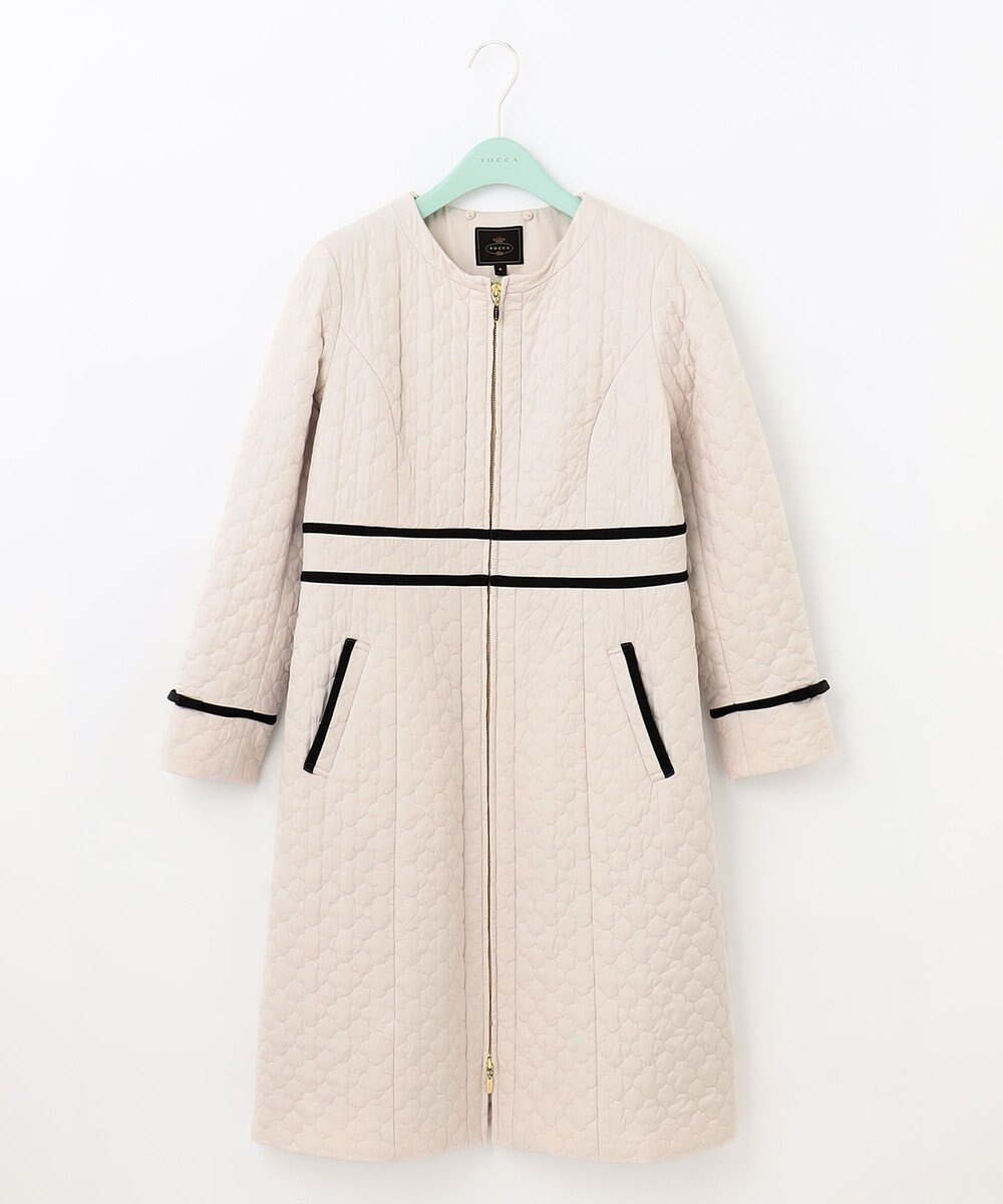 TOCCA LAURA キルティングロングコート 
