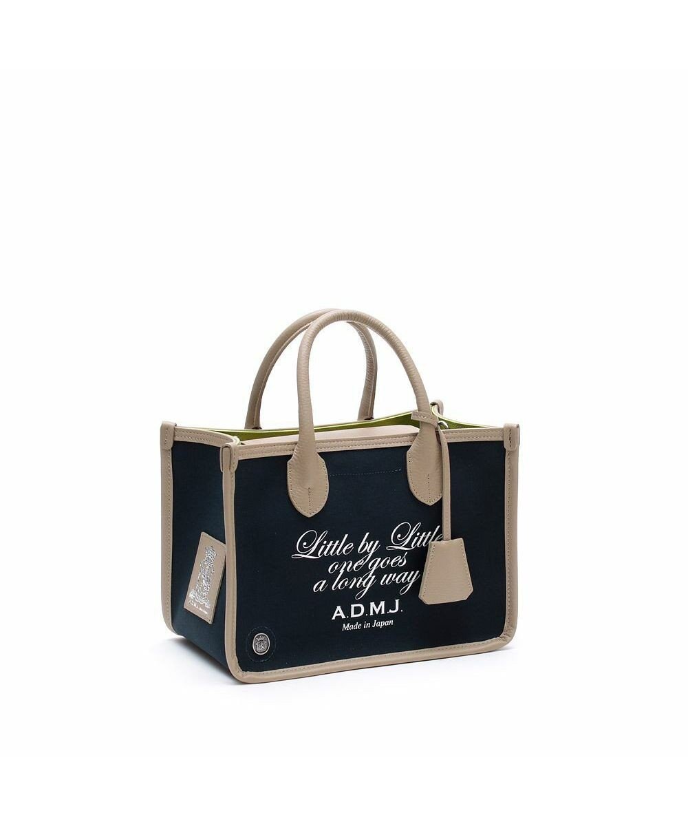 A.D.M.J. 【ファブリック】オフィサー/イタリアンファブリックヘリ巻きトートS 
