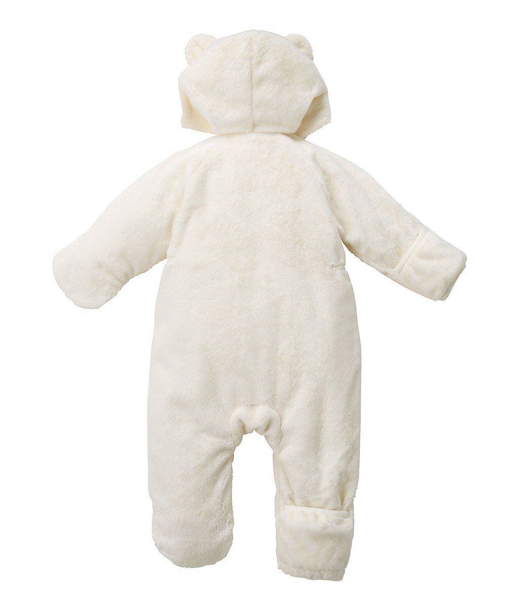 MIKI HOUSE HOT BISCUITS 【ミキハウス】【60-80cm】 マイクロファー カバーオール 