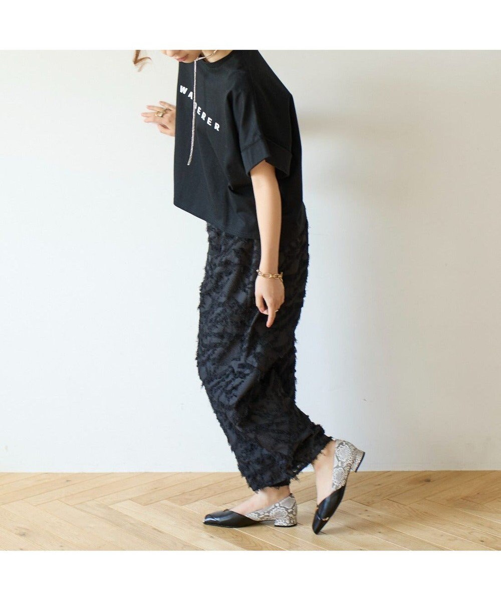 MODE ET JACOMO <carino>オープントゥパンプス 