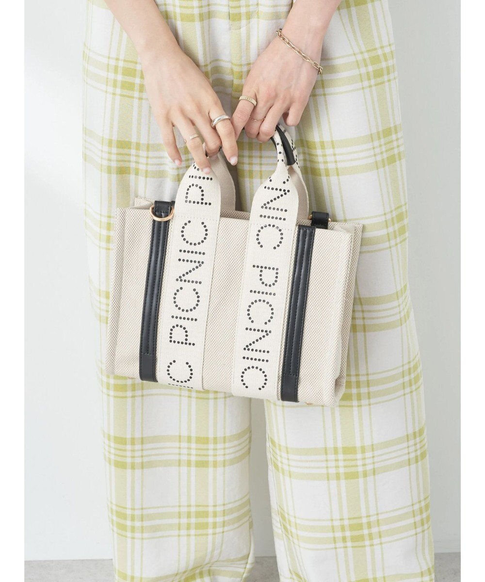 earth music&ecology ロゴテープミニトート 