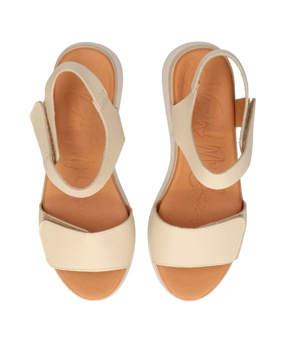 INTER-CHAUSSURES 【Oh my Sandals】ベルクロローヒールサンダル 