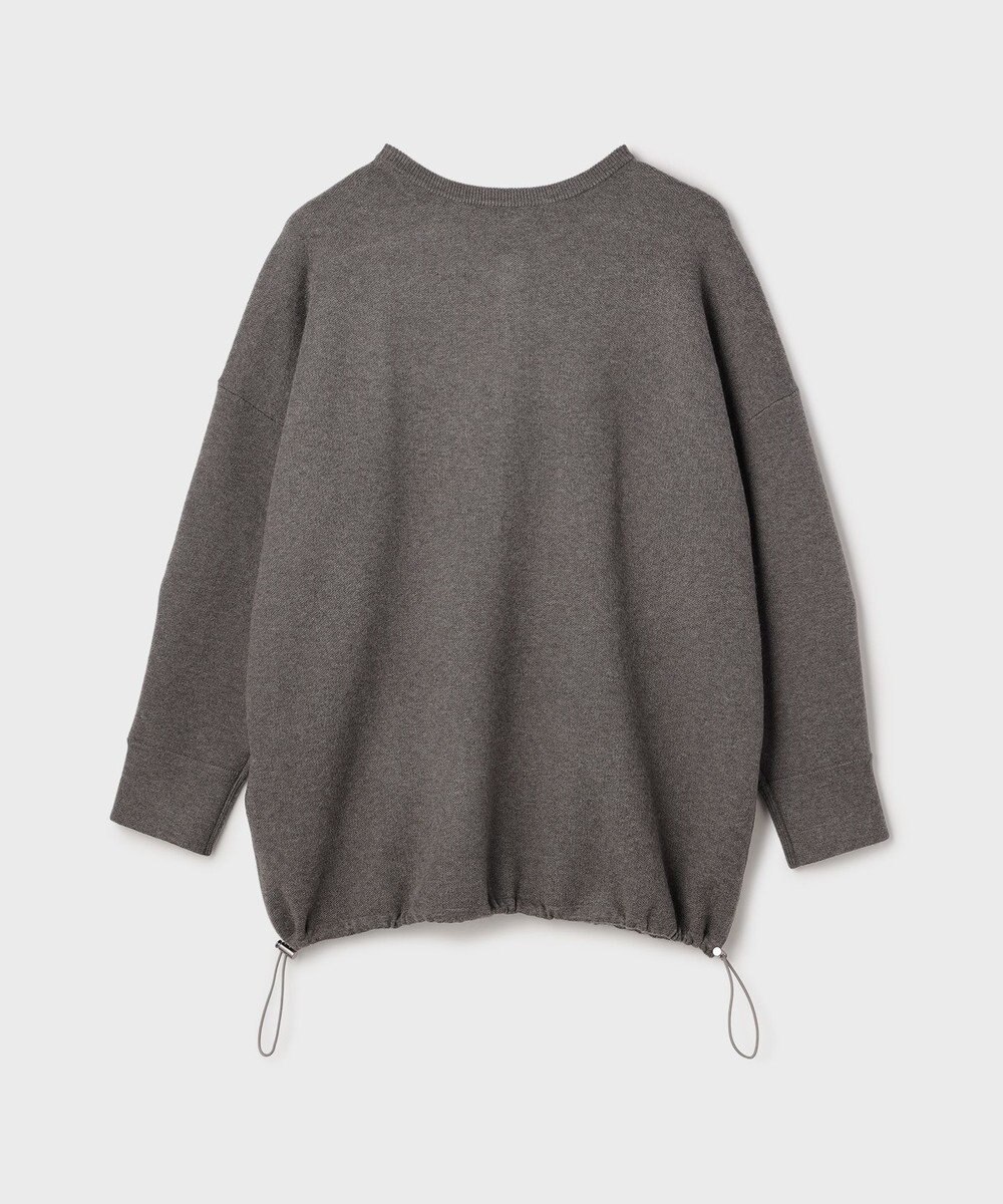 GRACE CONTINENTAL スウェットライクニットトップ 