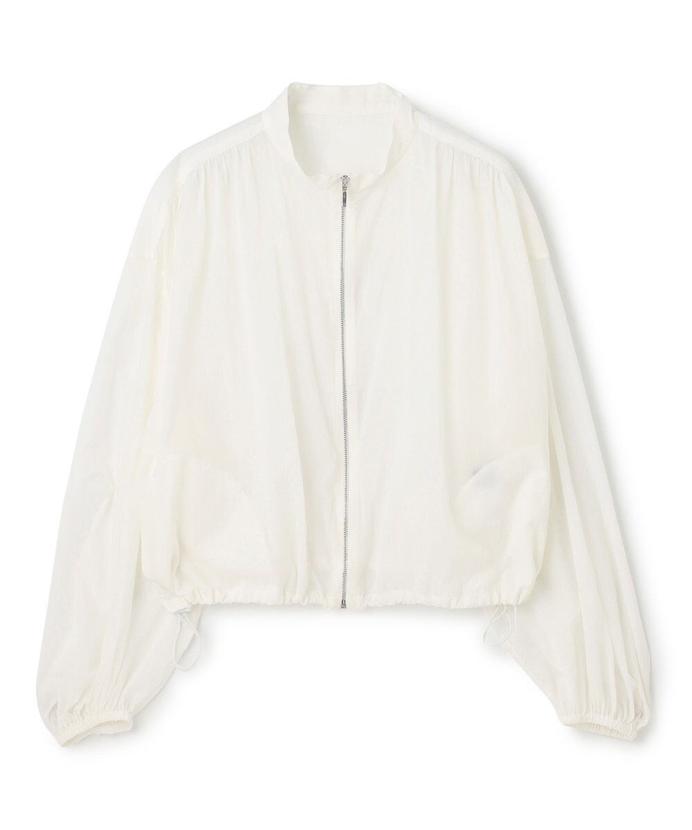 uncrave シアープルーフナイロン スタンドネックブルゾン 