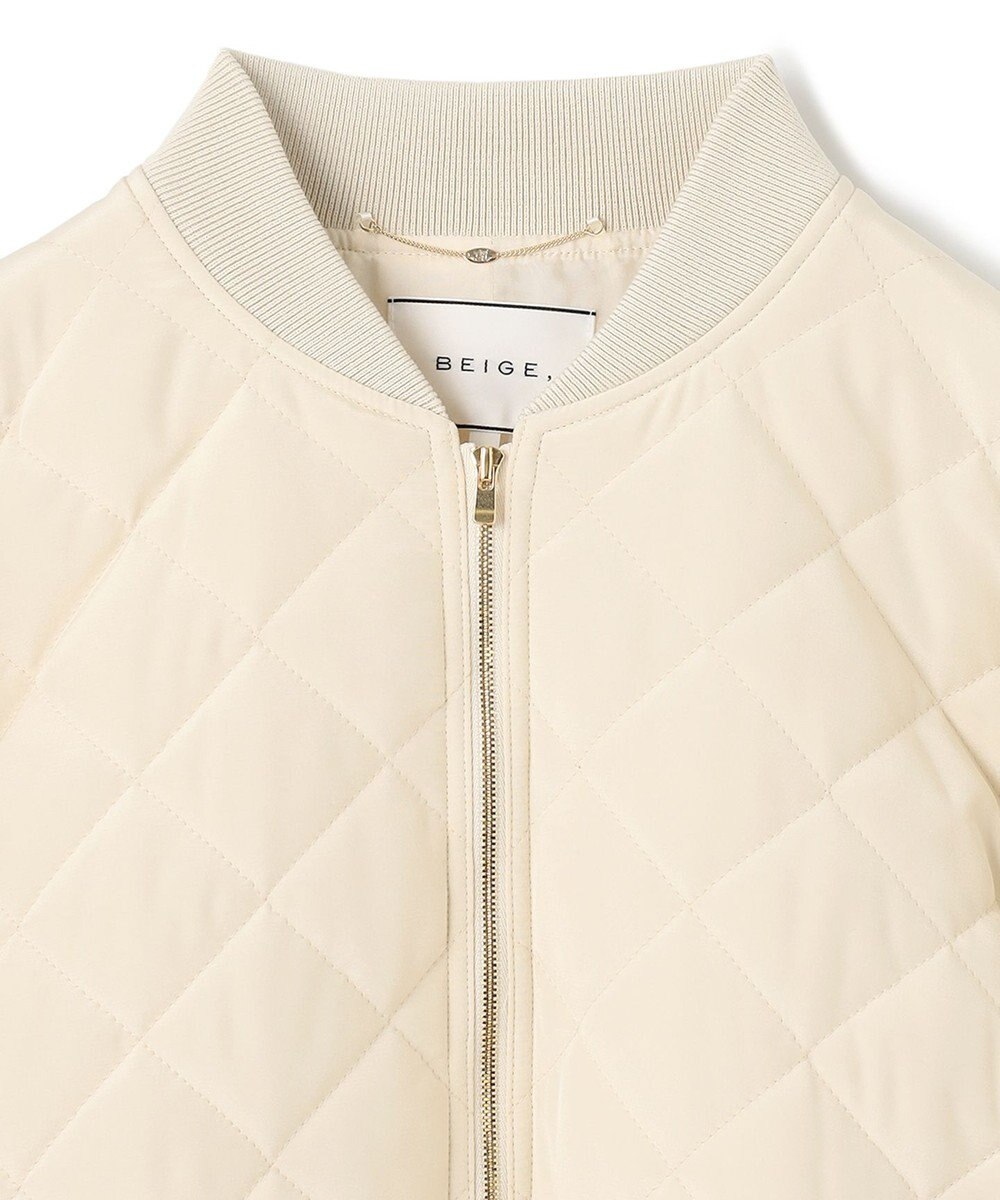 BEIGE， PEONY / スタジアムジャンパー 