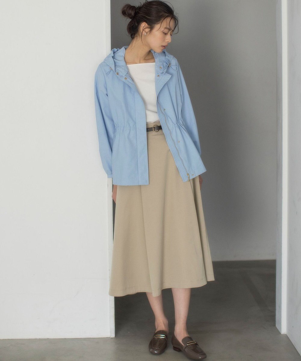 組曲 L 【2WAY】フード付き ライトアウター 