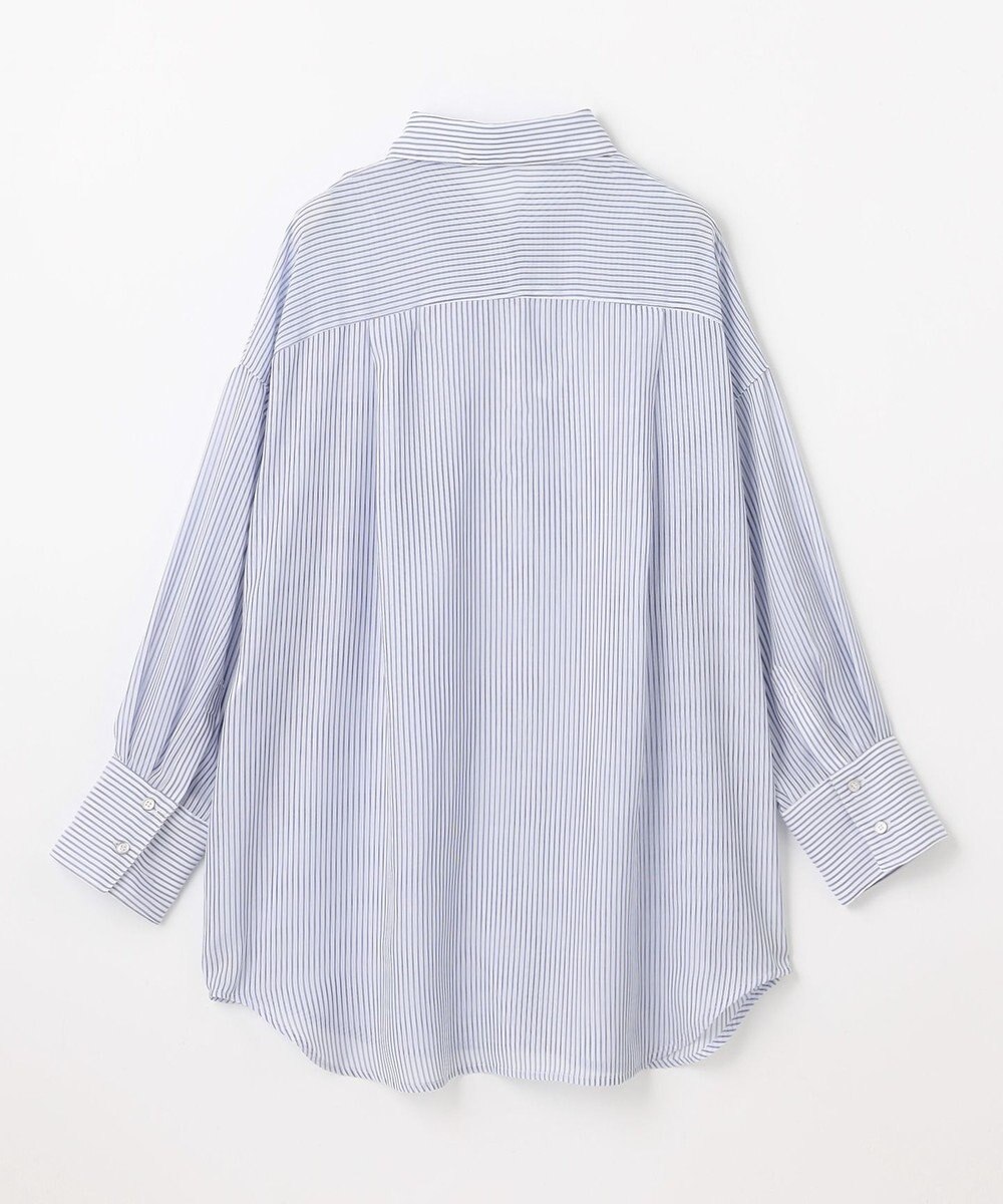 ANY L シアーストライプシャツ 