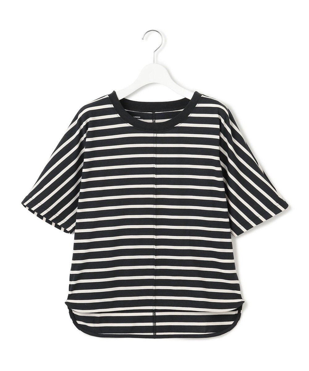 J.PRESS YORK STREET 【WOMEN】ボーダードルマン Tシャツ 