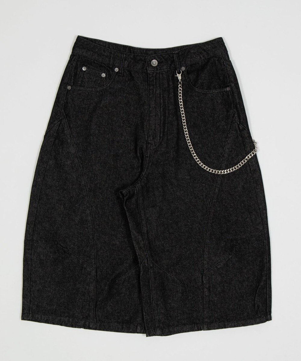 WEGO 【SMLサイズ展開】チェーン付きバルーンショーツ 