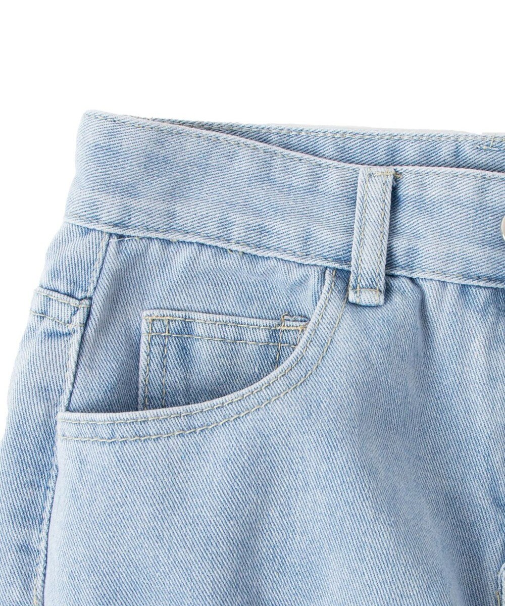 WEGO 【S～Lサイズ】ヘビークラッシュデニムパンツ 