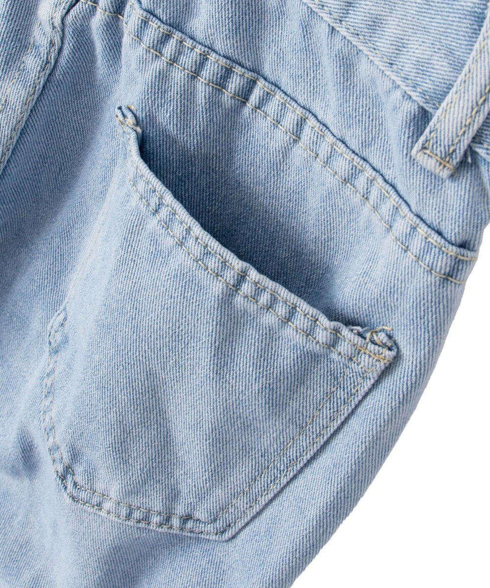 WEGO 【S～Lサイズ】ヘビークラッシュデニムパンツ 