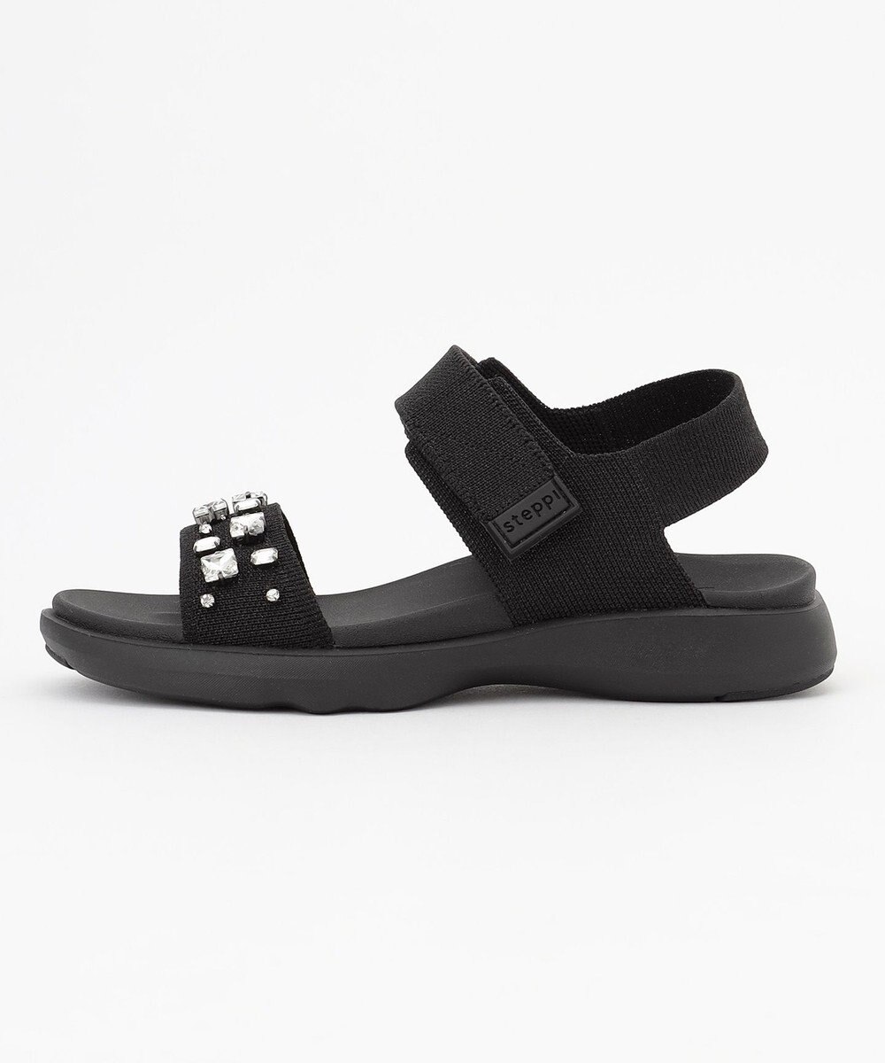 steppi 【洗える】ビジュー付 スポーツサンダル 