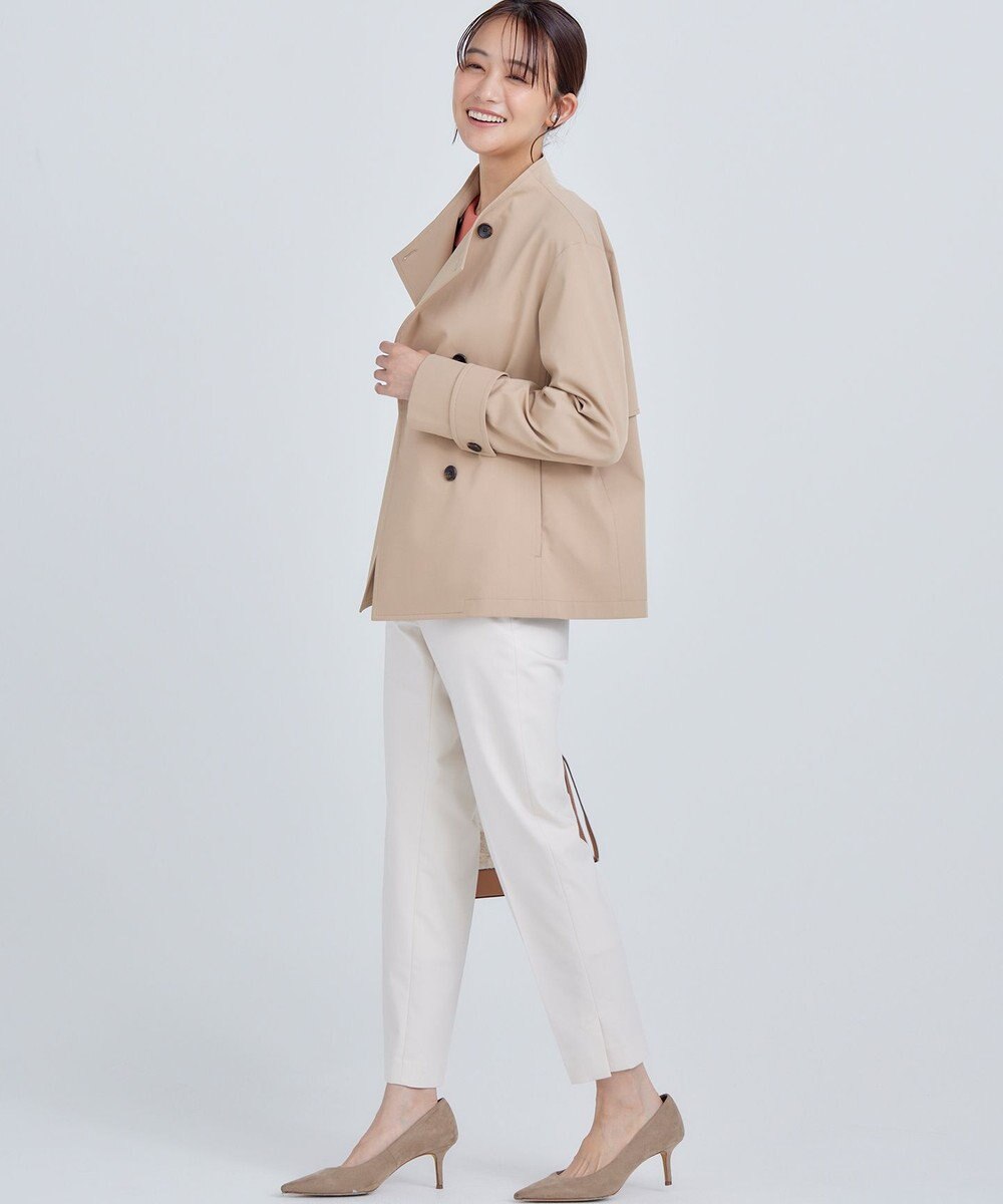 組曲 L 【WEB限定】2WAYライトトレンチ ショートコート 