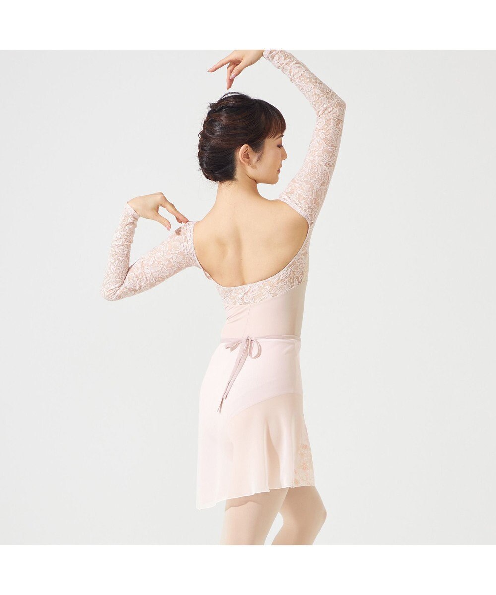 Chacott ◎【Nela ライン】ロングスリーブレオタード 