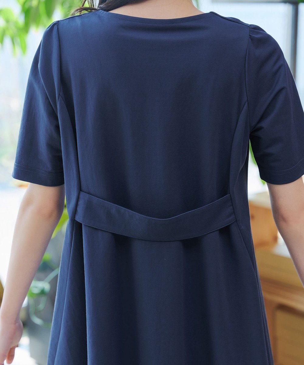 Tiaclasse 【おのののかさん着用 】「冷凛（ひやりん）」カノコバックフレアカットソー 