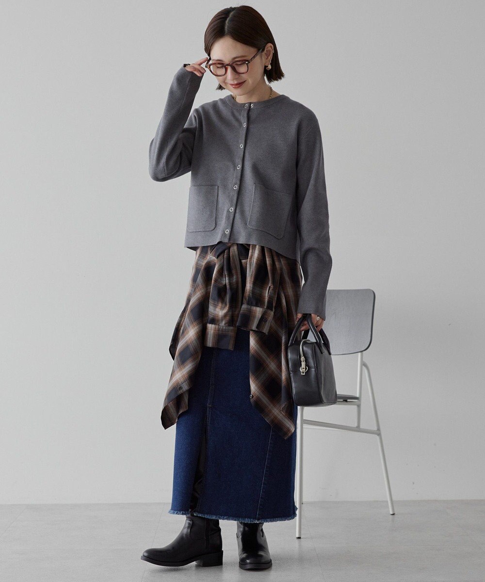 AMERICAN HOLIC バイパチリングドットニットカーディガン 