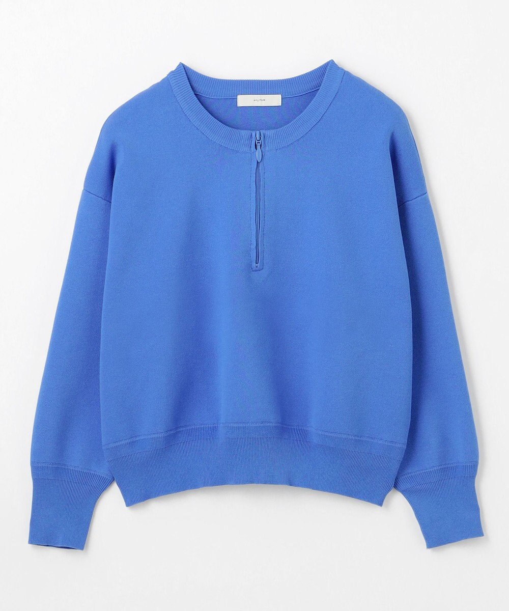 ANY ミラノリブジップニット 