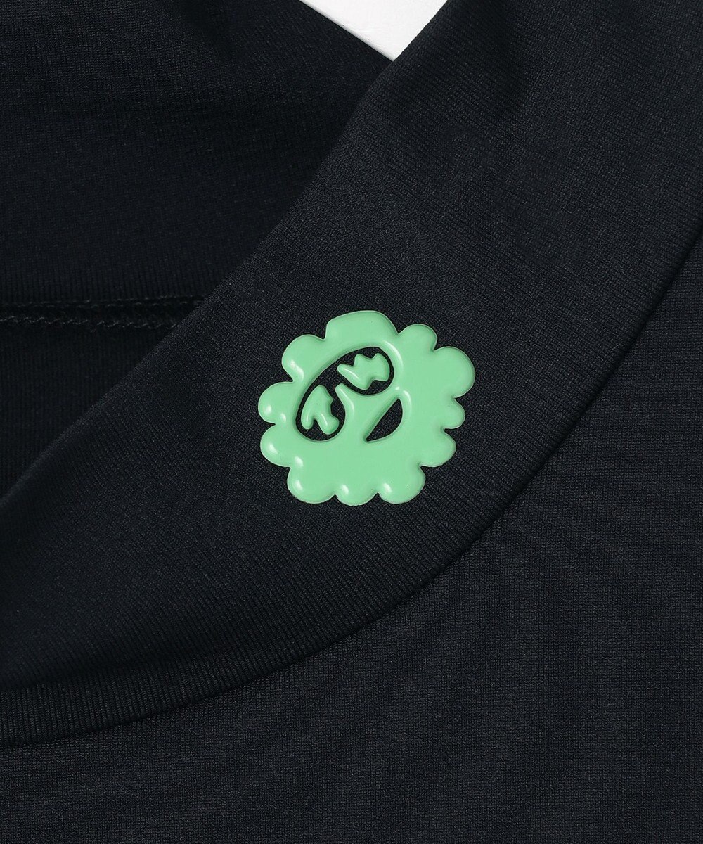 PW CIRCULUS 【UV遮蔽率99% UVカット / 速乾 / ストレッチ】【GOLF OUT掲載】【MEN】アニマルグラフィックモックネックT ゴルフ 