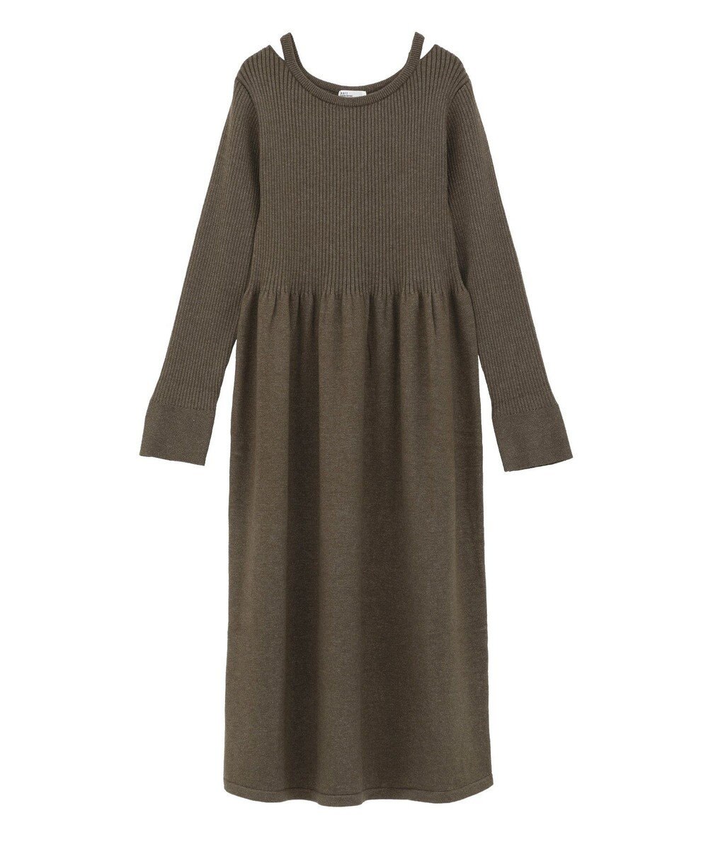 CRAFT STANDARD BOUTIQUE カットアウトニットワンピース 