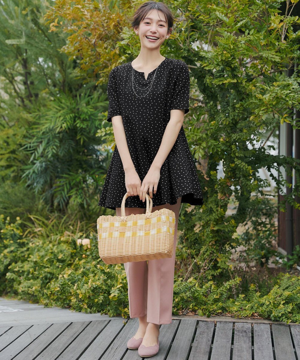 Tiaclasse 【おのののかさん着用 】「冷凛（ひやりん）」カノコバックフレアカットソー 