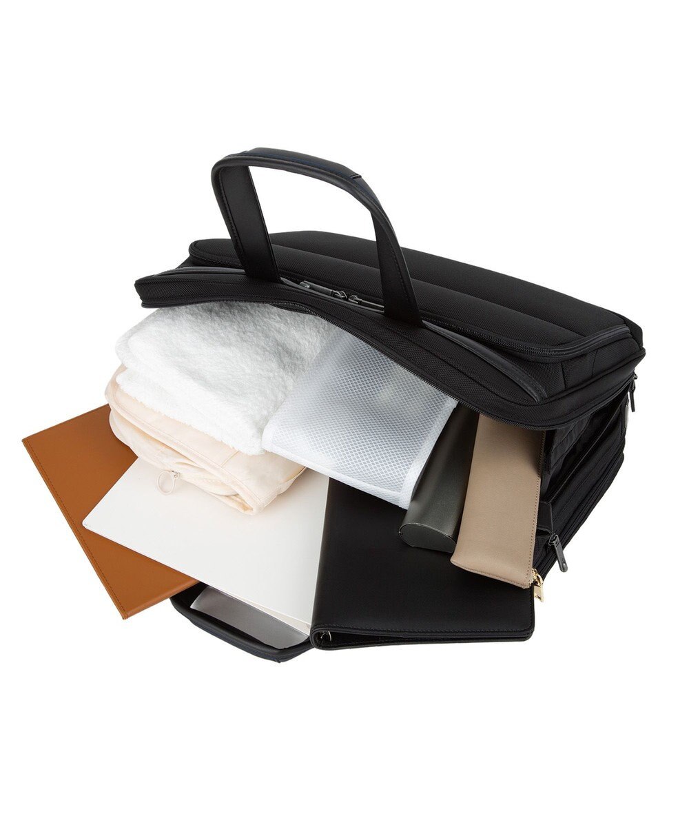 ACE BAGS & LUGGAGE ace. デヴェル ビジネスバッグ B4サイズ 15.6インチPC収納 21/27L 1200g エキスパンド 20264 
