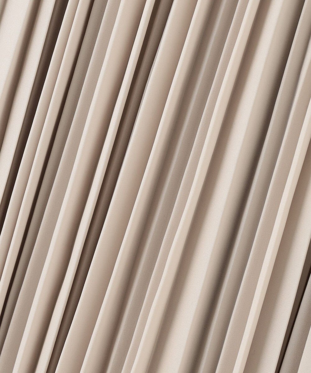 ANY L 【ウエストゴム】プリーツスカート 