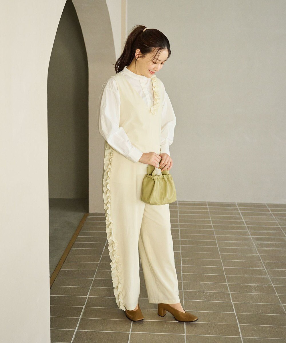 #Newans 【洗濯機可能/ストレッチ】ホイップクリームオールインワン 