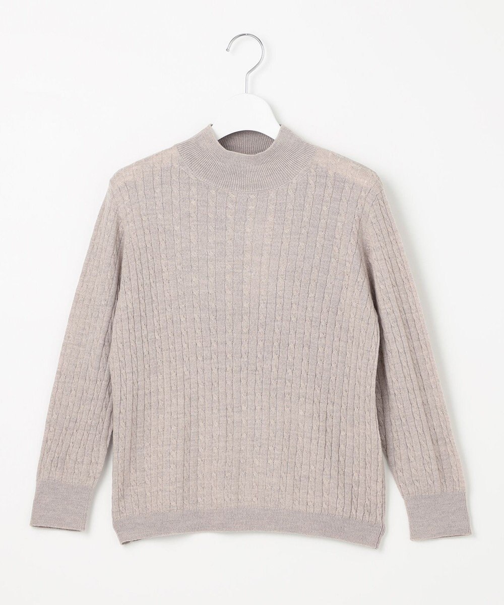 J.PRESS LADIES 【洗える】KNIT BASIC ハイネック ニット 