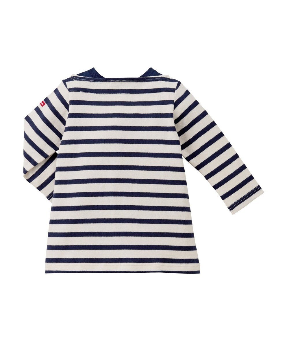 MIKI HOUSE HOT BISCUITS 【80-120cm】ボーダーワンピース 