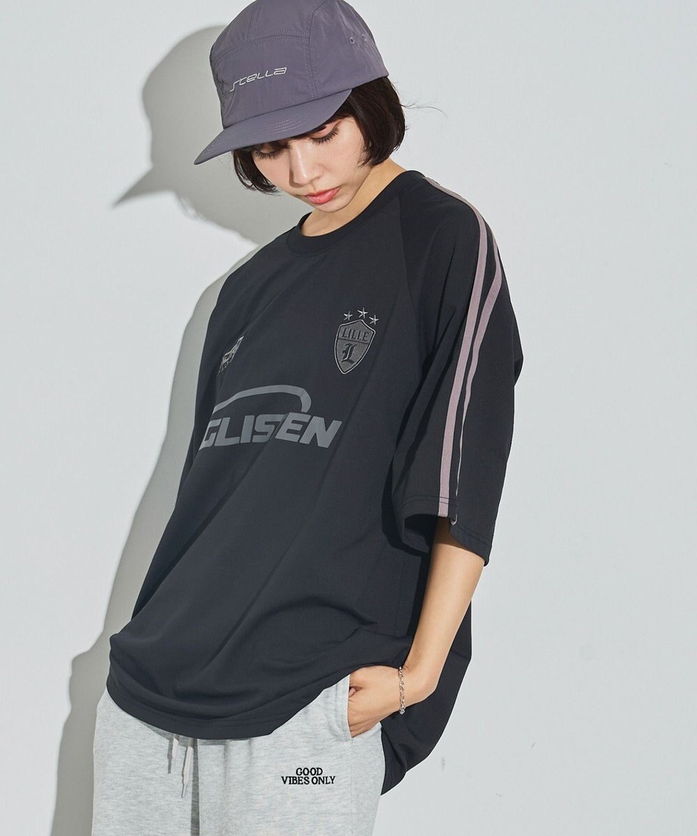 WEGO 【ユニセックス着用ITEM/MLサイズ展開】ゲームロゴスリーブラインT 