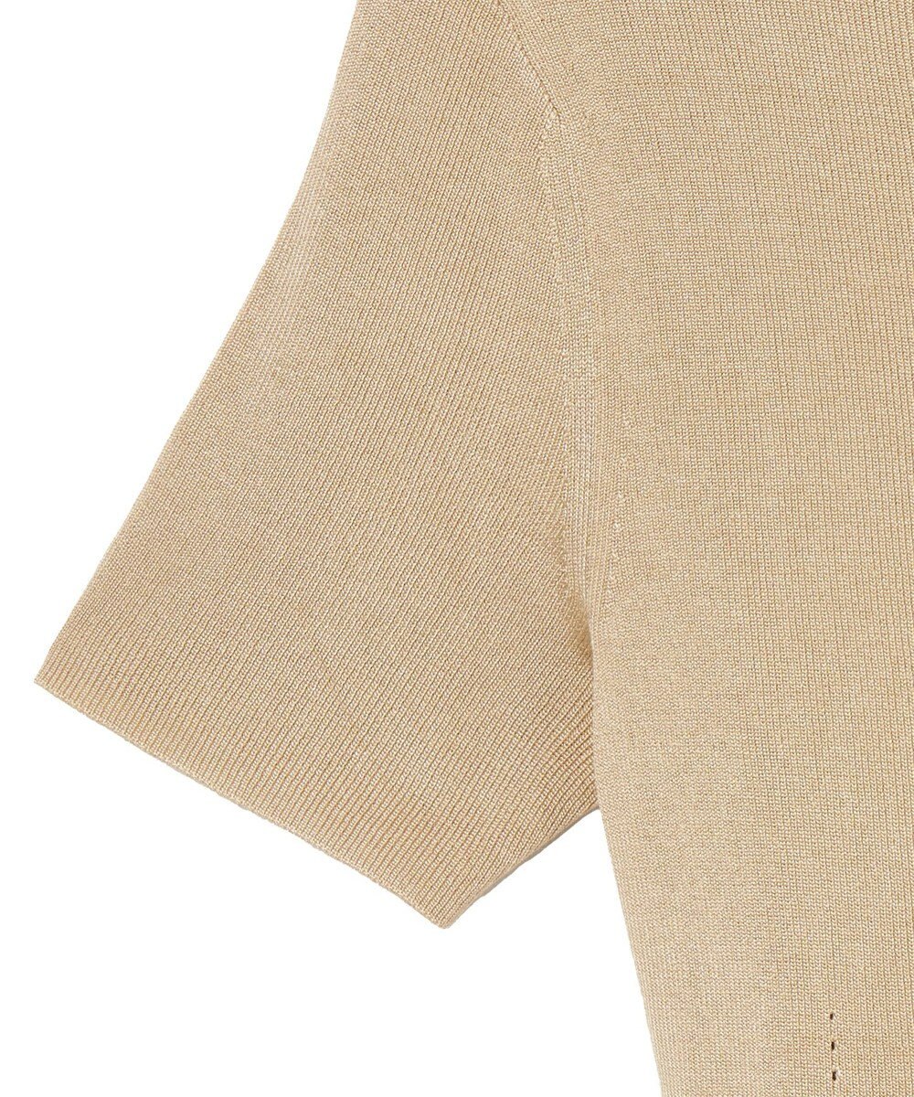 JOSEPH 【洗える】サティニーリブ　ショートスリーブニット 