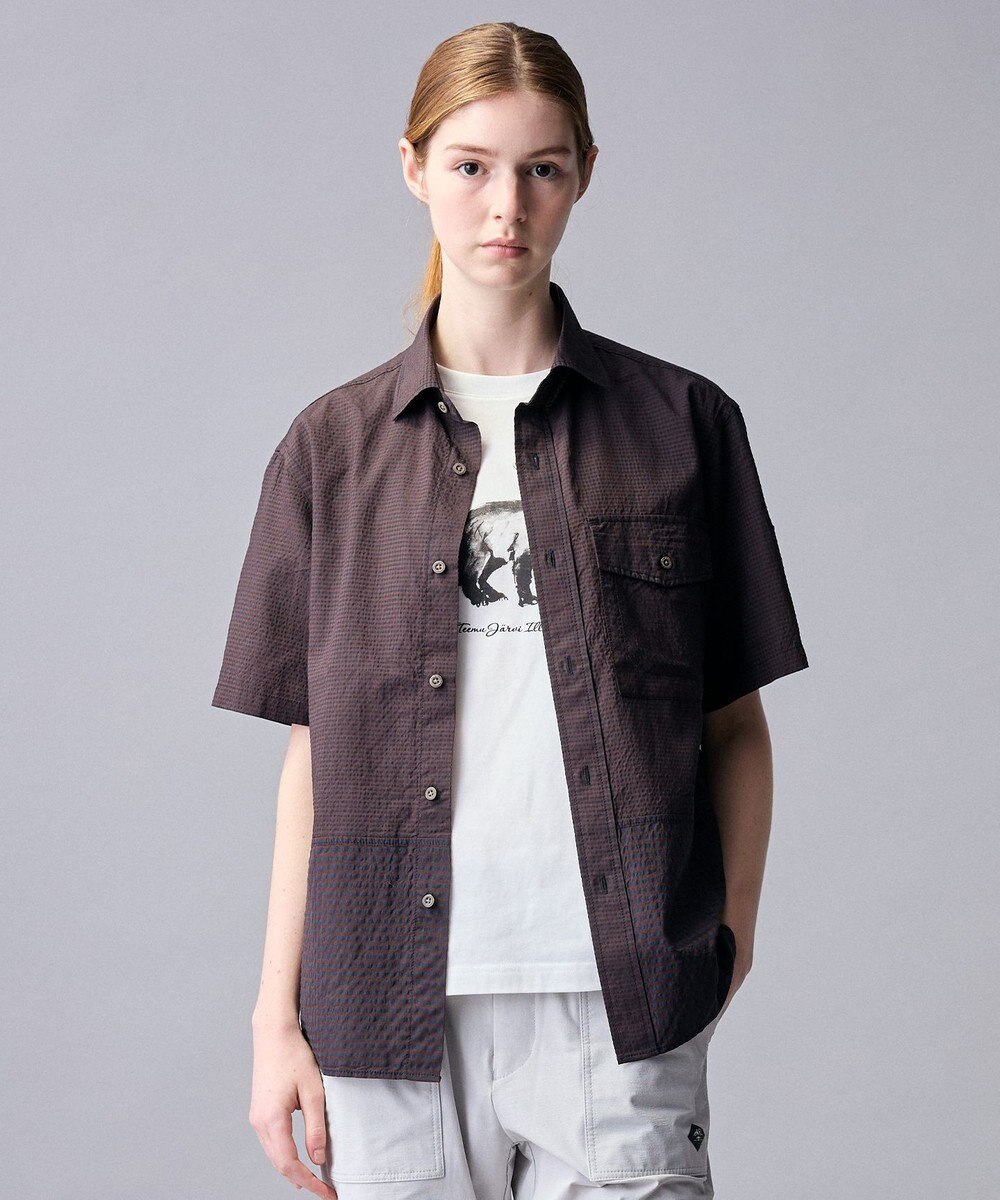 JOSEPH ABBOUD MOUNTAIN 【テーム・ヤルヴィコラボレーション/ゆったり】　　プレーティング天竺ヤルヴィー Tシャツ 